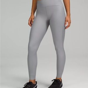 Lululemon senseknit running HR tight 28" in grey size 4.